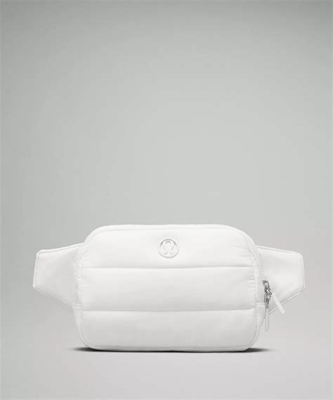 lululemon wunder puff bag.